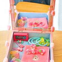 100均で!持ち運び自由な子供用ミニドレッサーDIY