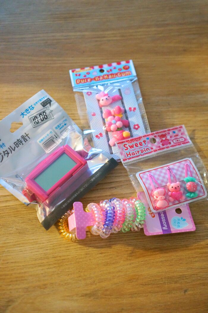 中身もすべて100均でチョイス