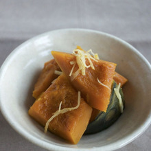 かぼちゃのはちみつ生姜煮
