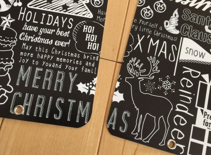 ハトメパンチでハトメリングを付けます。