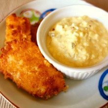 新玉ねぎの絶品タルタルソース