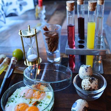 料理が劇的に楽しくなる★試験管 編★実験道具料理