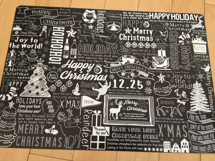 セリアのランチマット