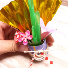 お正月に!ペットボトルキャップとストローで作るミニミニ門松