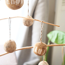 100均粘土を楽しくふりふり♪ナチュラルオーナメント作り