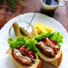 ポケットサンドなら簡単!手作りハンバーガー