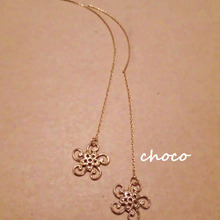 3分でできる♥シンプル金具1つでキュートなピアスが簡単に作れます♬