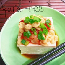 温でも冷でも!1分おつまみ♡たぬキムやっこ