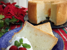 卵白消費♪白いシフォンケーキ