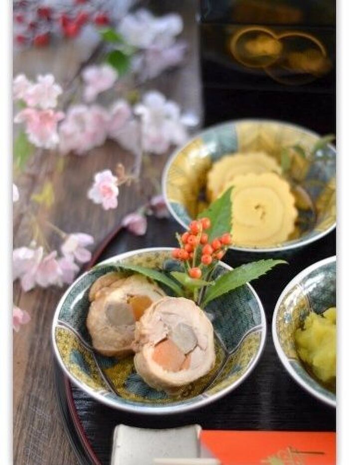 お節レシピ!子供も大好き肉料理!「チキンロール」