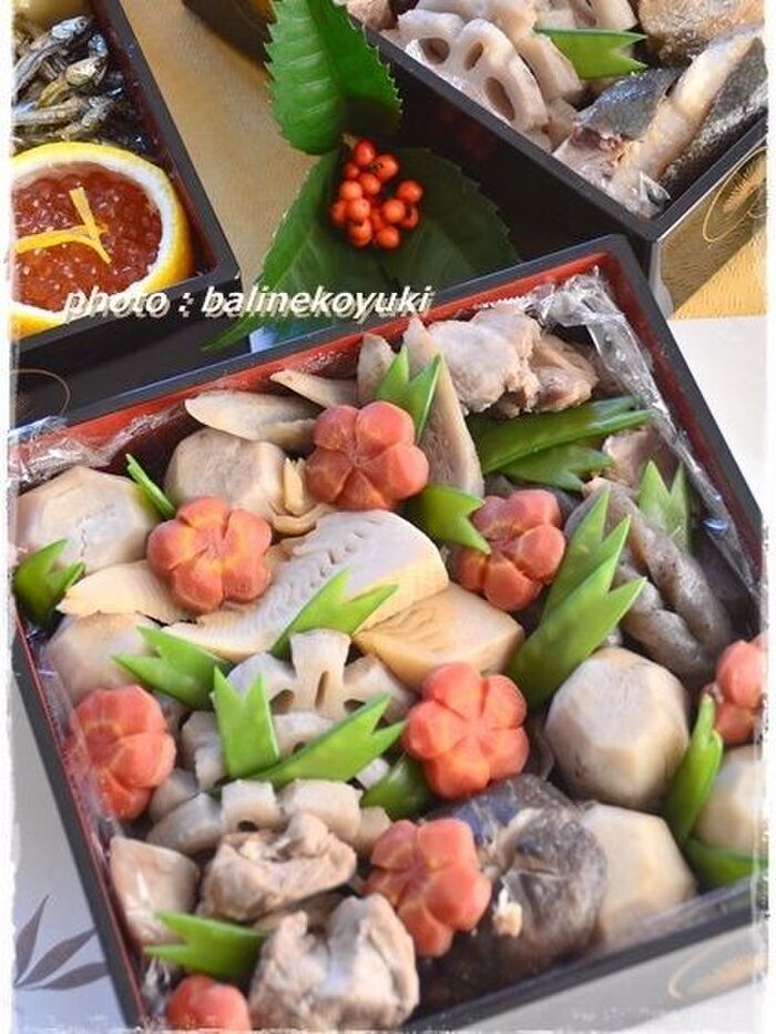 おせち料理レシピ!圧力鍋で簡単!たっぷり作りおき「お煮しめ」