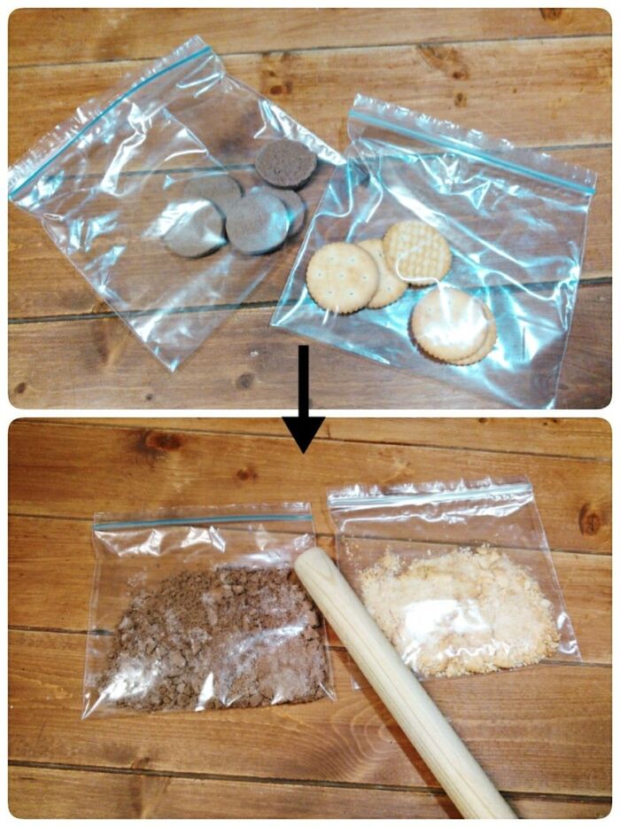 1）クッキー台を作る