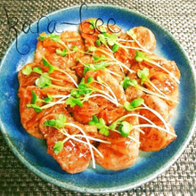 こりゃ旨い♡焼肉のたれで!豚ヒレ肉のタレポンジンジャー