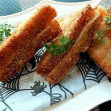 食パンで作るイタリアの揚げパン!モッツァレッラ・イン・カロッツァ