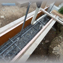 【ステップ4】塗り壁フェンスDIY!基礎造りその③鉄筋を組み立てる