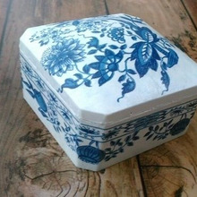 ★ペーパーナプキンデコパージュ★プラスチックを陶器のように!