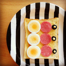 縁起よし!?“まる”がいっぱい!Popでアートなオリジナルトーストの作り方