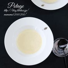 白ネギ(下仁田ネギ)の和風ポタージュ