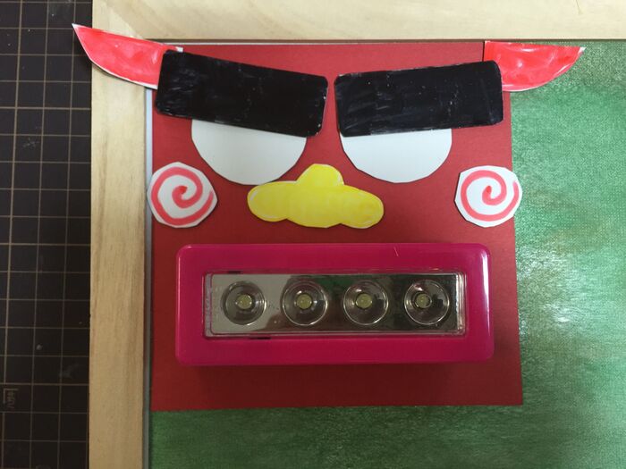 ホワイトボードに貼ってみる