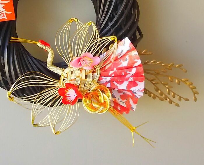 ①すきな飾りを取り外し、固定する