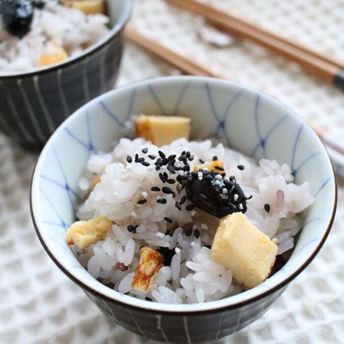残った黒豆と伊達巻deおせちリメイクごはん!