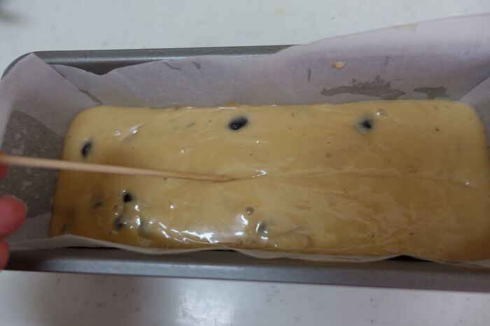 パウンドケーキを焼く
