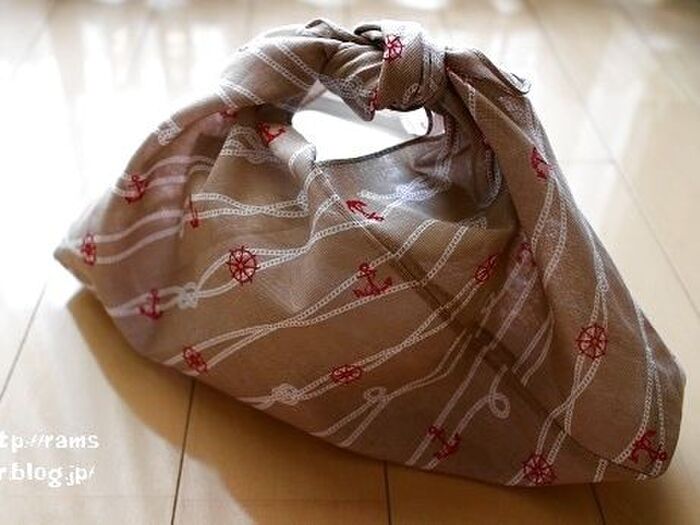 簡単!便利!カワイイ!手ぬぐいで『あずま袋』を作ろう!