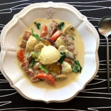 ルーを使わずに♪ほっこり優しいカブのホワイトシチュー