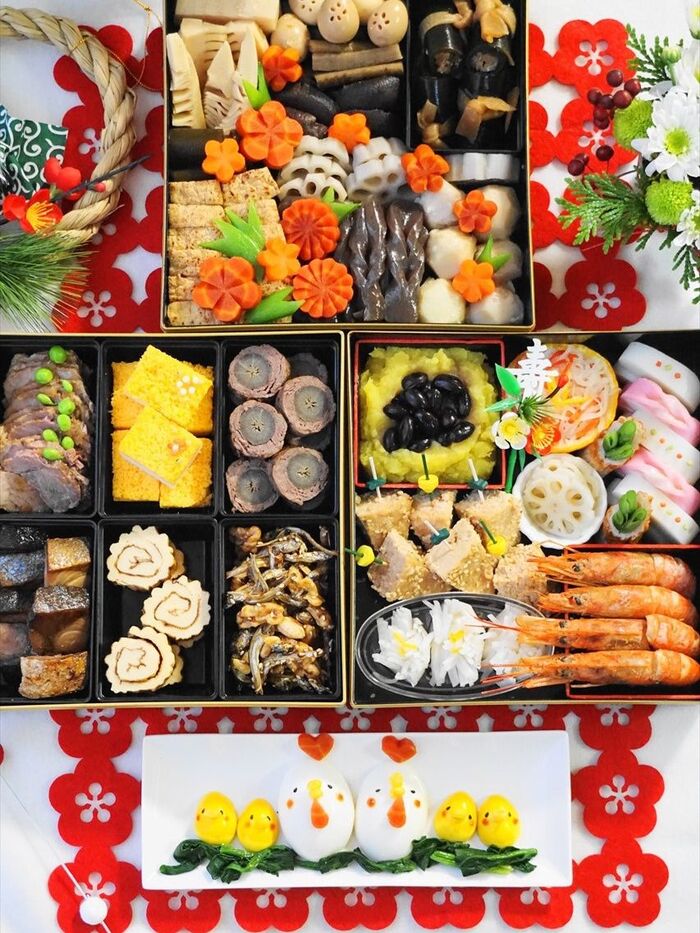 2017年酉年の我が家のお節