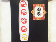 100均手ぬぐいとティッシュの空き箱で簡単壁掛けディスプレイ!