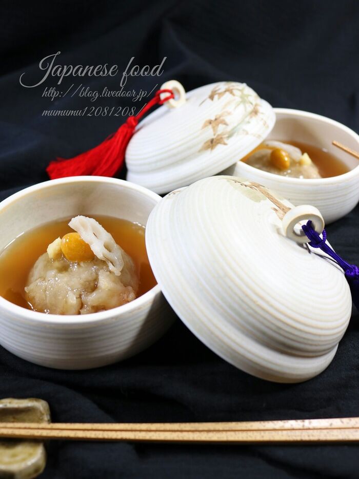 【基本の和食】蓮根饅頭