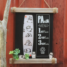 100均手ぬぐいとティッシュの空き箱でカフェ風壁掛け!