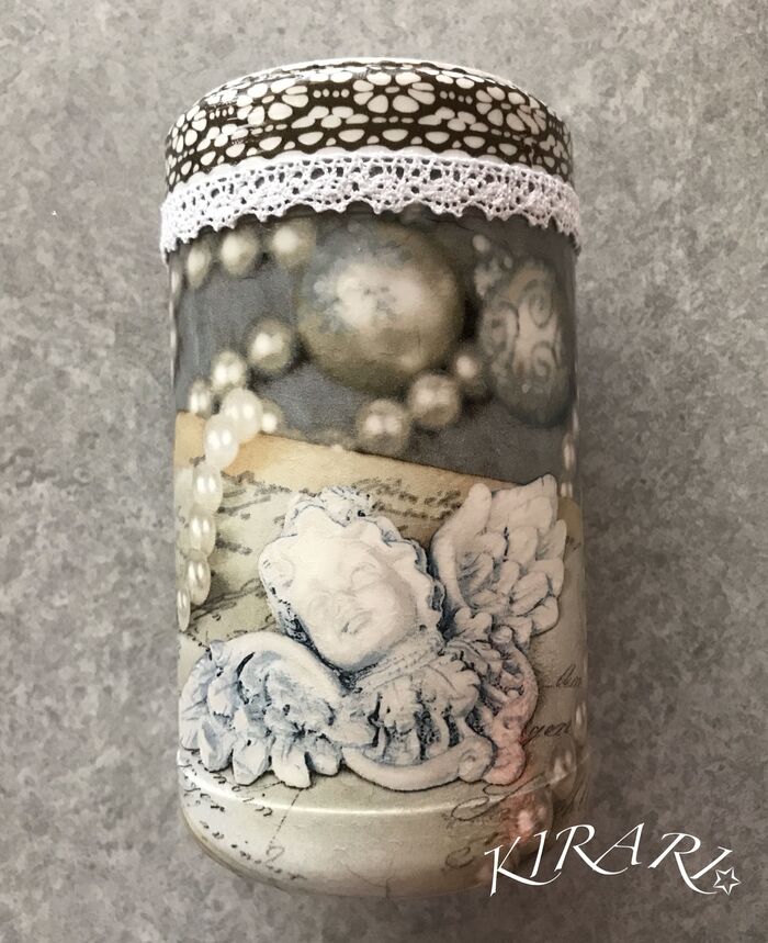 デコパージュします。