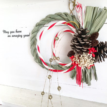 誰でもできる水引工作。100均リメイクしめ縄の作り方