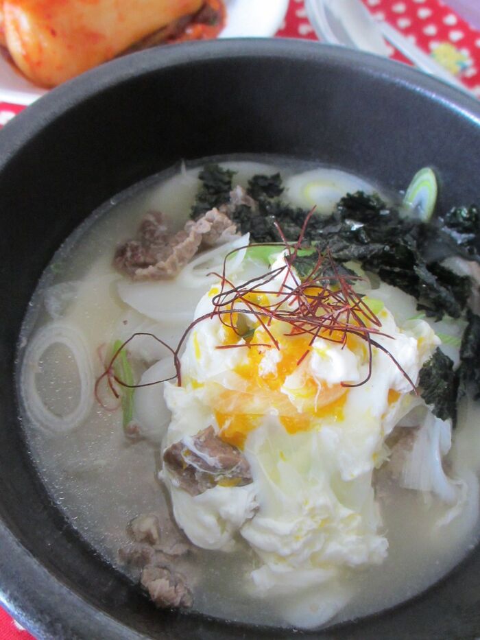 韓国のお雑煮！トック（떡국）のレシピ