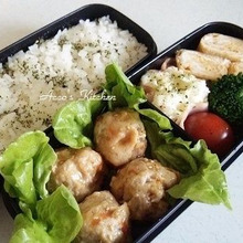 お煮しめをリメイク!♡鶏団子のお弁当♡