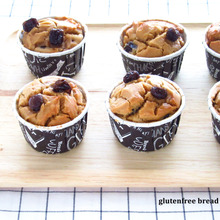 ほっこり♡体にやさしい☆きなこと黒豆の米粉マフィン