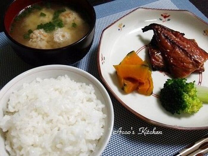 お煮しめをリメイク!♡鶏団子のお味噌汁♡