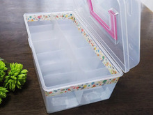 クリアファイルで仕切りをつくる★100均BOXでくぎケース★DIYには必需品