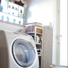 before⇒after!洗濯機置き場の収納見直し