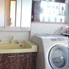 収納見直しで!スッキリ使いやすい洗面所