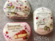 デコパージュの基本?100均グッズを使って石鹸デコパージュ❣️