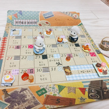 古いカレンダーや家にあるもので子どもと楽しくすごろく遊び