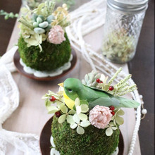 ダイソーモスボールアレンジ!春まで使える雑貨♪