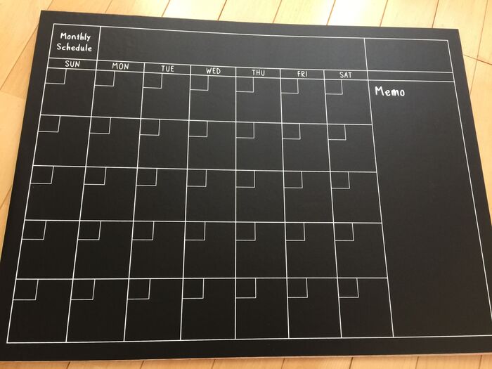 シートをベニヤ板に貼りました。