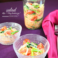 一味違う!おかずになる春雨サラダ♪