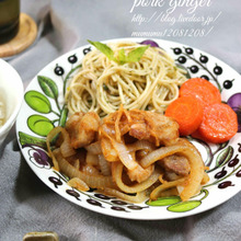 韓国風・豚の生姜焼き