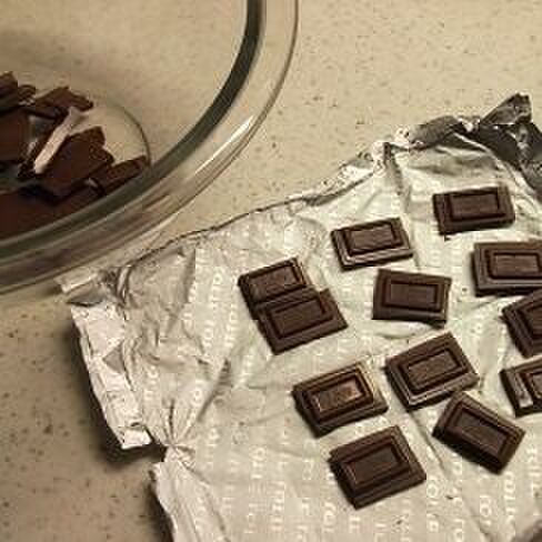 キレイに割れたものをトッピングに