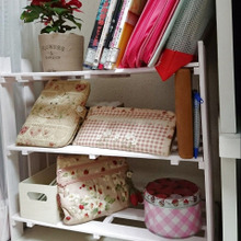 ダイソーのすのこで小さい棚をDIY