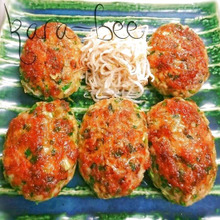 ガツンとスタミナ!浜松餃子風バーグ♡簡単おろしだれ